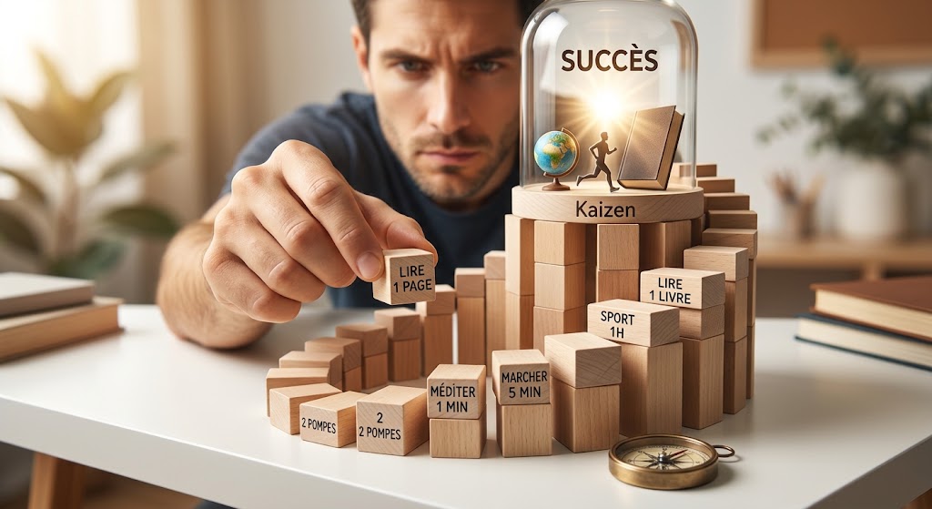  La méthode des petits pas (Kaizen) pour réussir tous vos objectifs