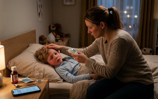 La fièvre chez l&rsquo;enfant : quand s&rsquo;inquiéter et comment réagir ? (2026)