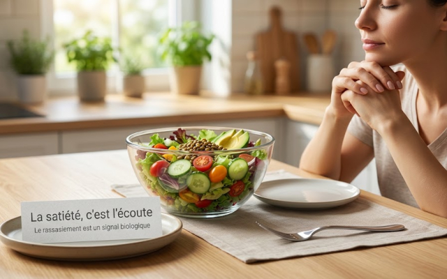 La satiété vs le remplissage : apprendre à écouter son corps